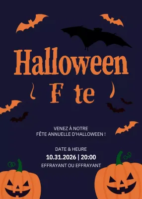 Invitation à la fête de l'effroi de la marine