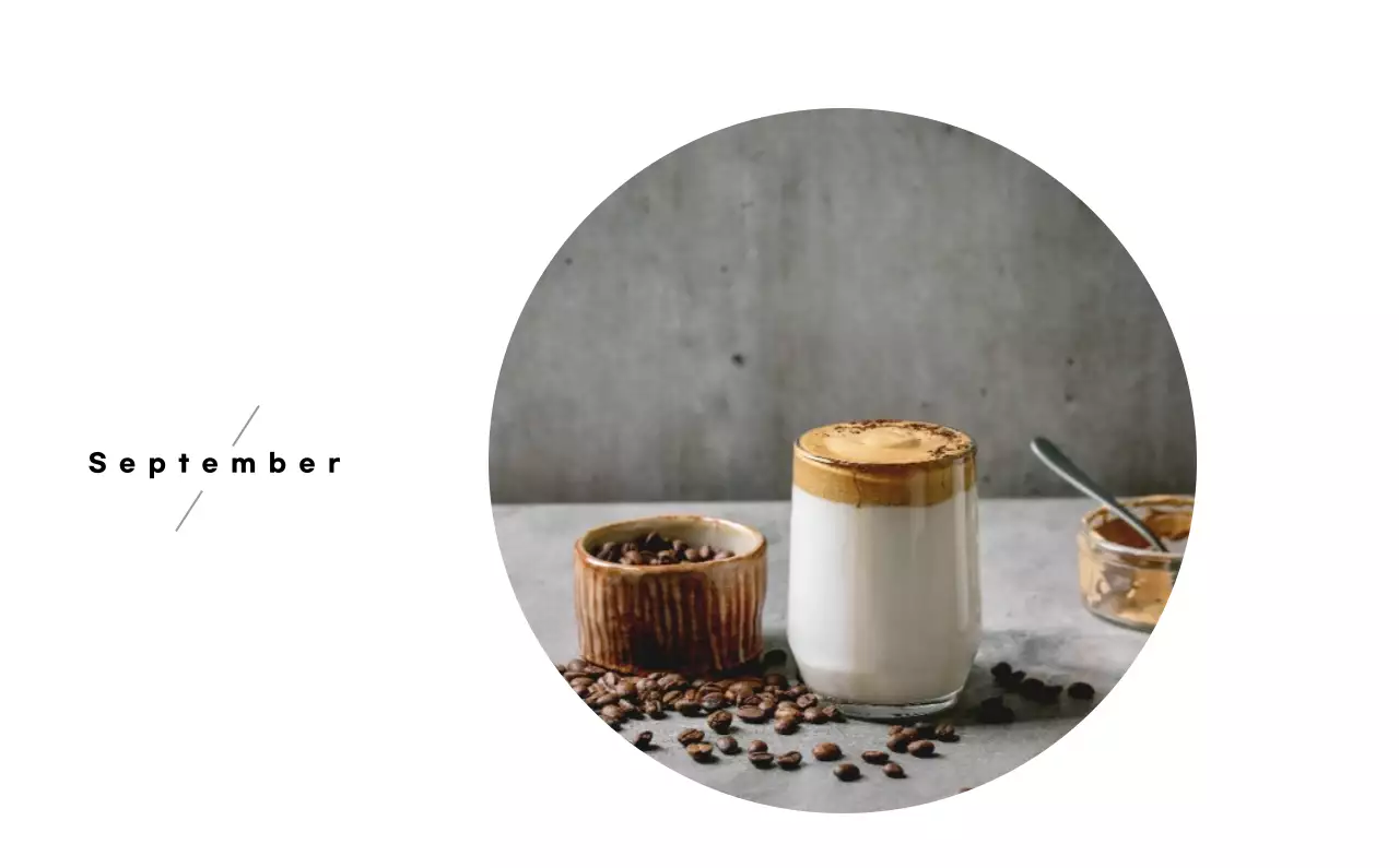 Een wit en bruin sentimenteel café