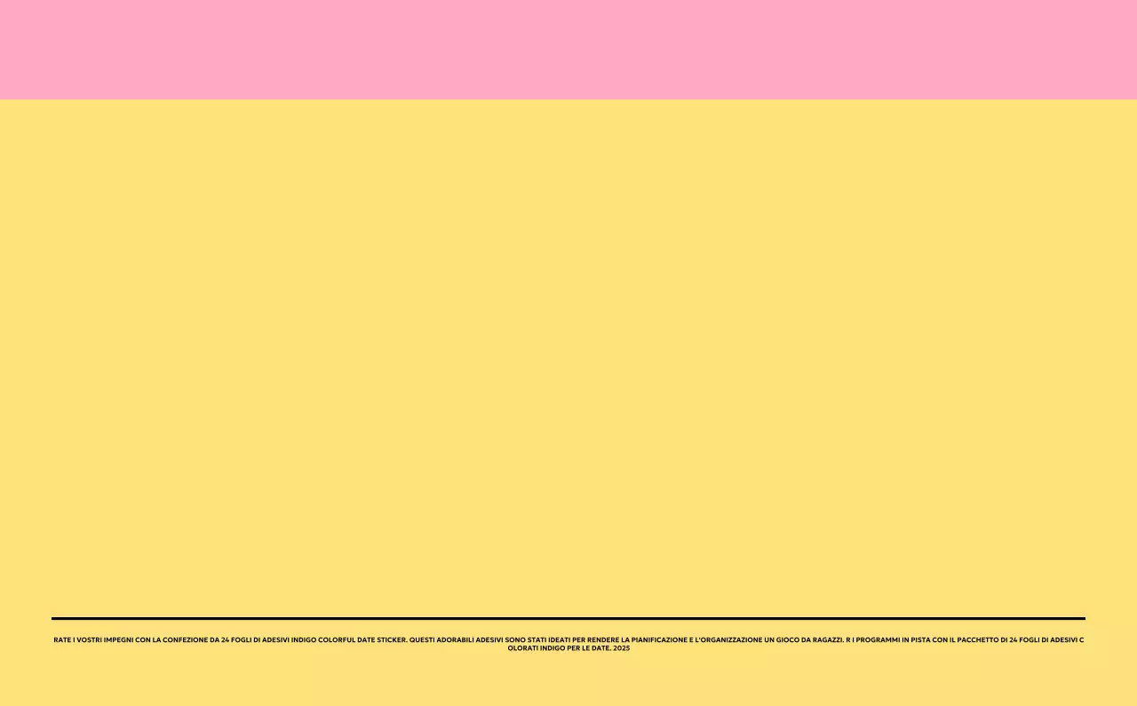 Calendari colorati con una varietà di illustrazioni retrò