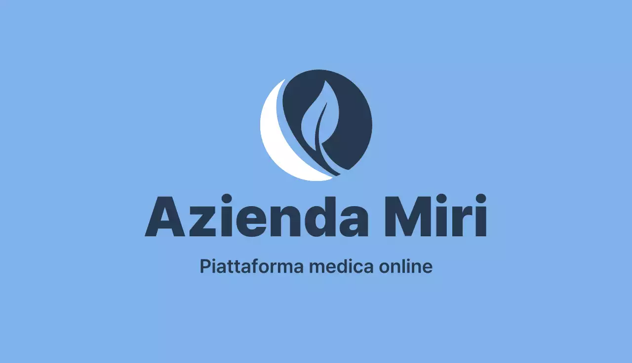 Biglietto da visita blu navy bianco stile minimal telehealth