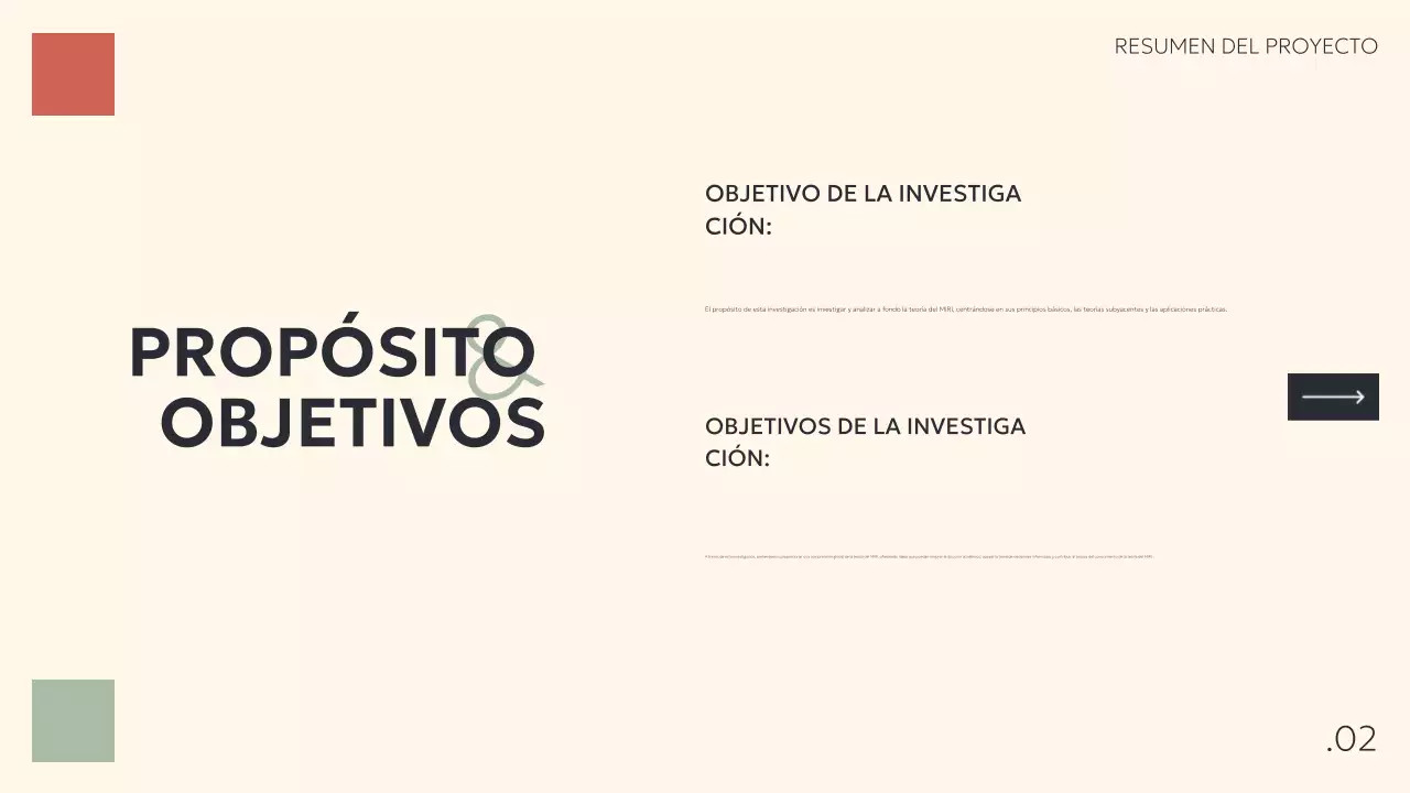 beige presentación de proyecto moderno