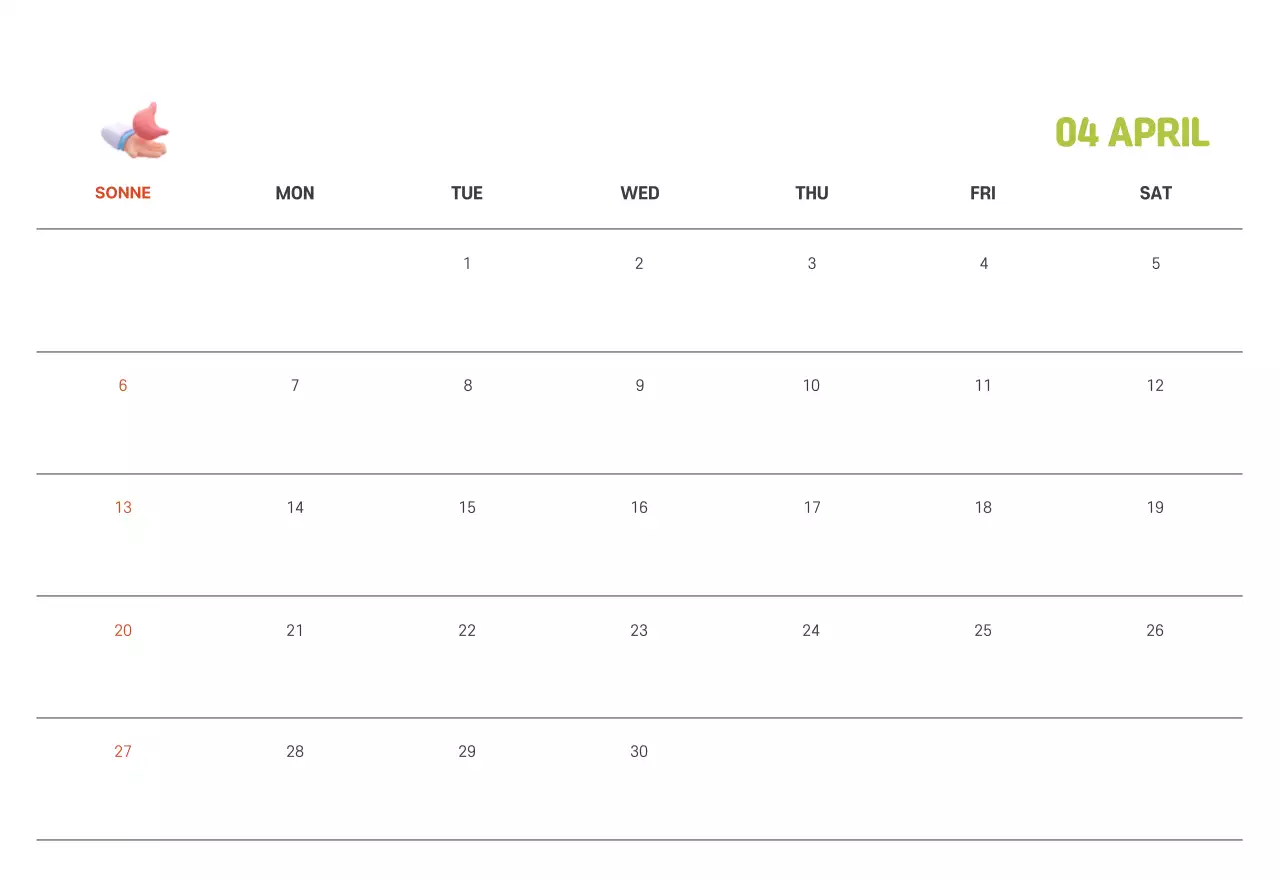 Ein festliches Krankenhaus mit Illustrationen zum Thema Gesundheit und Familie und farbenfrohen Akzenten