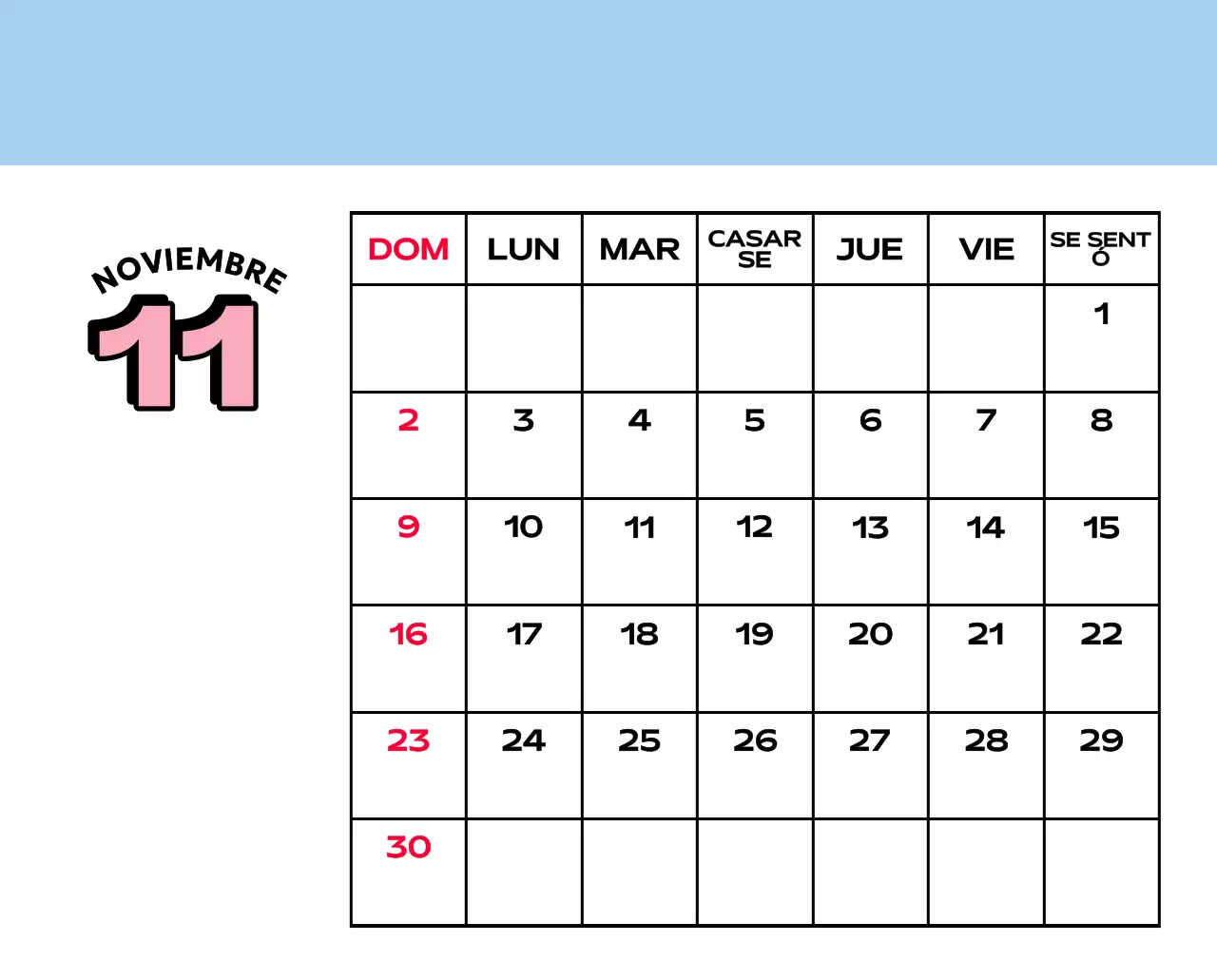 Coloridos calendarios con diversas ilustraciones retro