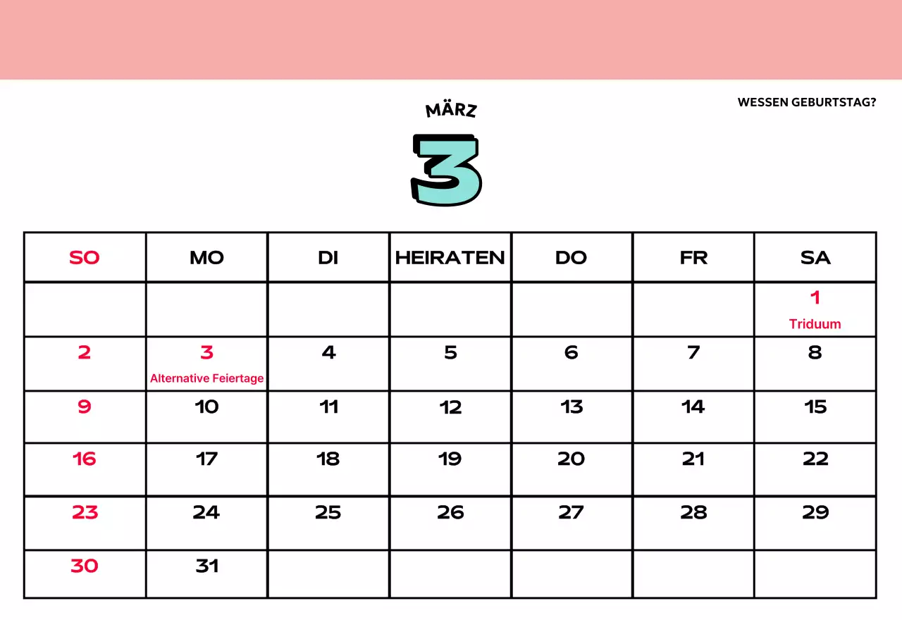 Bunte Kalender mit einer Vielzahl von Retro-Illustrationen