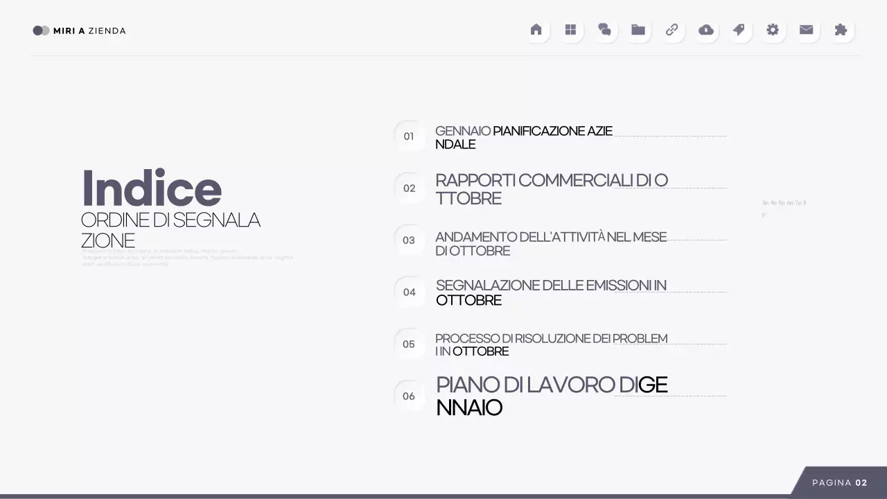 Analisi di rapporti moderni e grigi