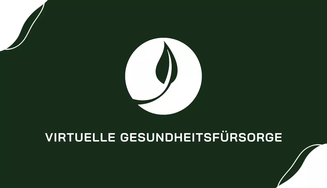 grüne minimalistische Visitenkarte