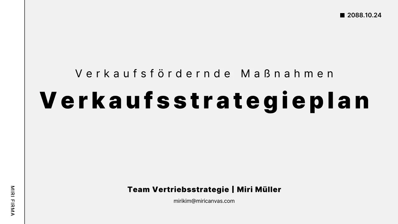Grauer moderner Businessplan
