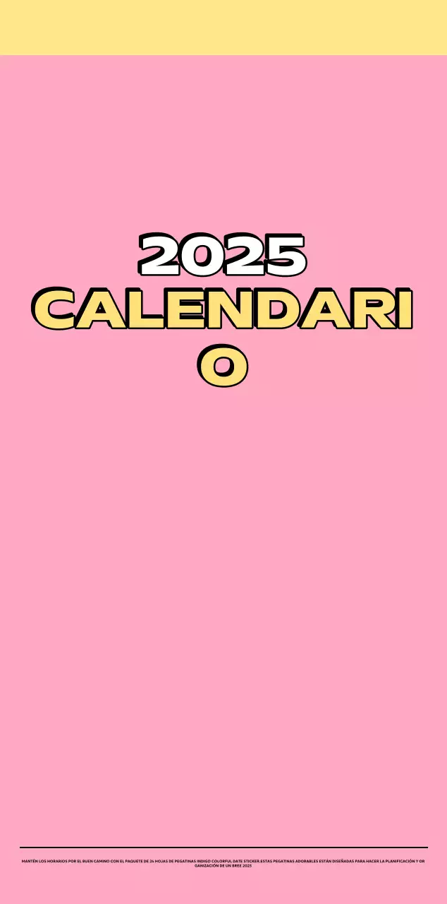 Coloridos calendarios con diversas ilustraciones retro