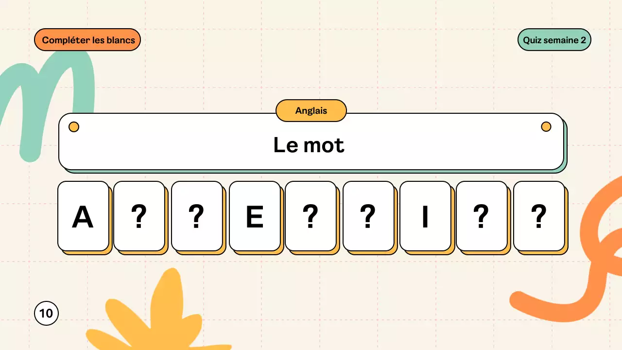 Matériel Mint Modern Quiz Class