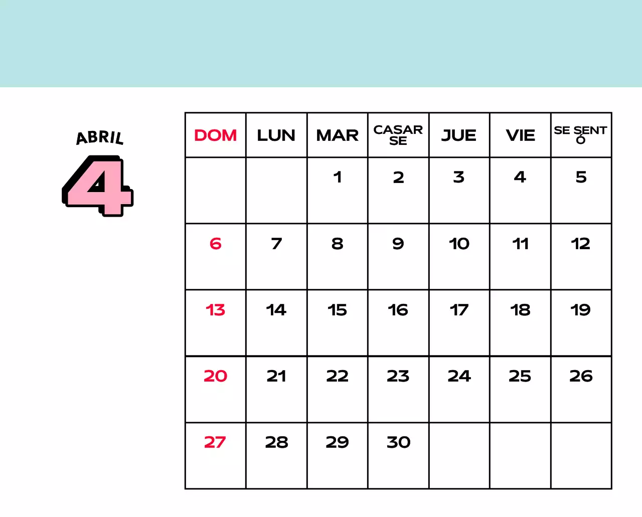 Coloridos calendarios con diversas ilustraciones retro