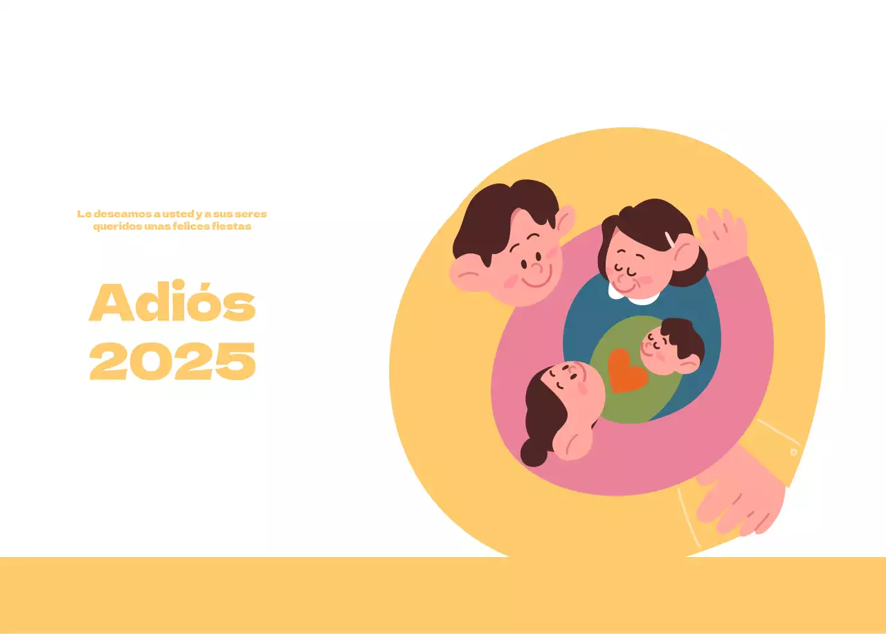 Un hospital festivo con ilustraciones de temática sanitaria y familiar y acentos de color