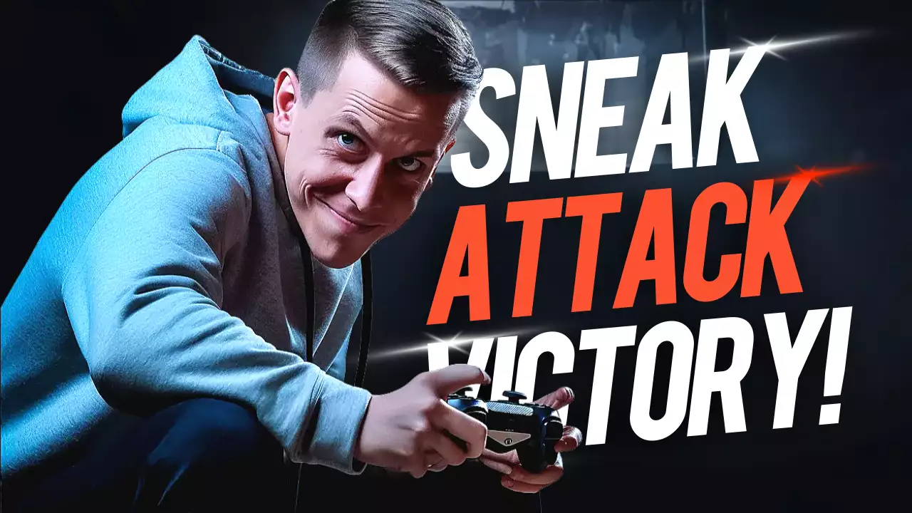 Blue Trendy Gaming Promotion YouTube Thumbnail