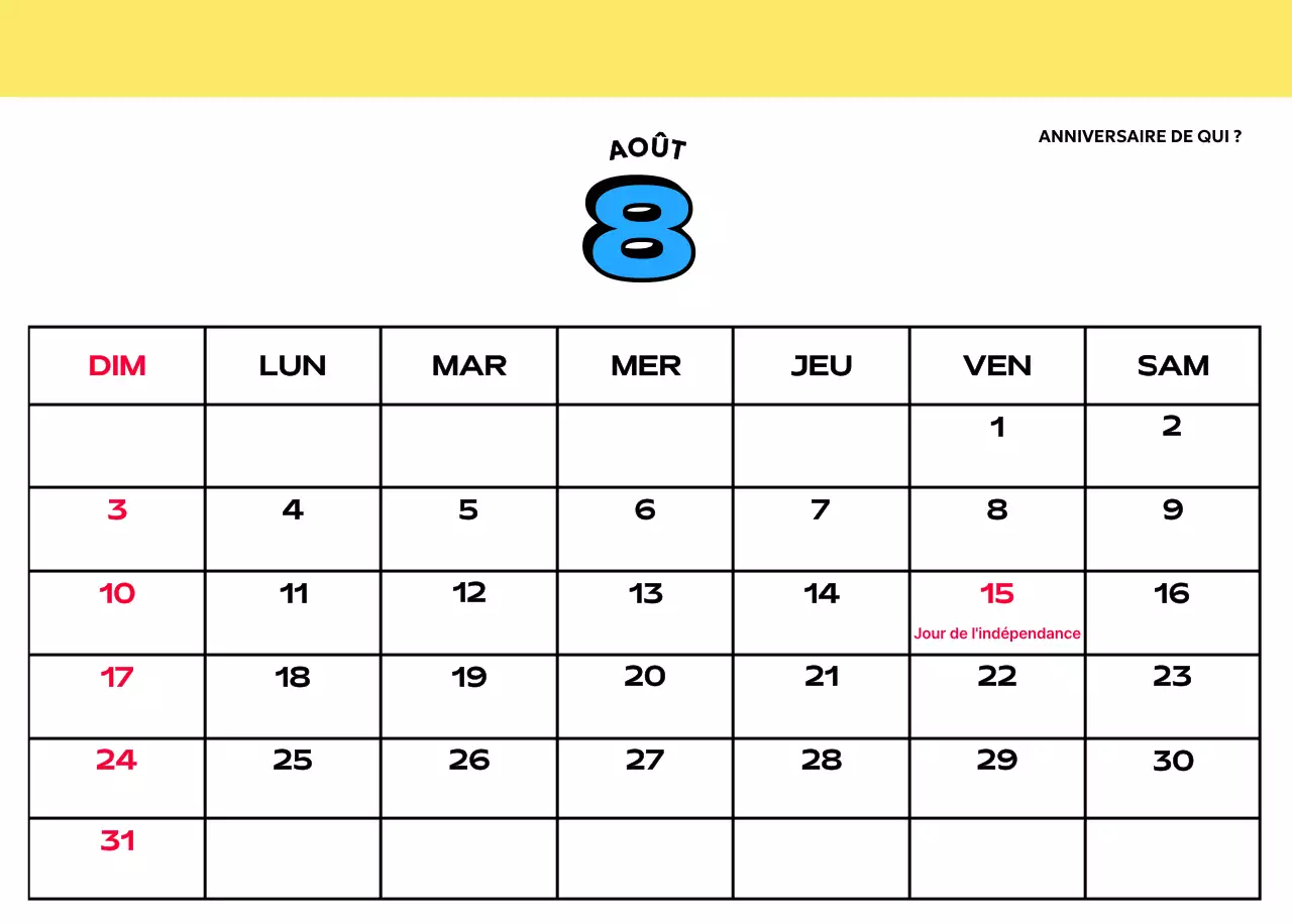 Calendriers colorés avec une variété d'illustrations rétro