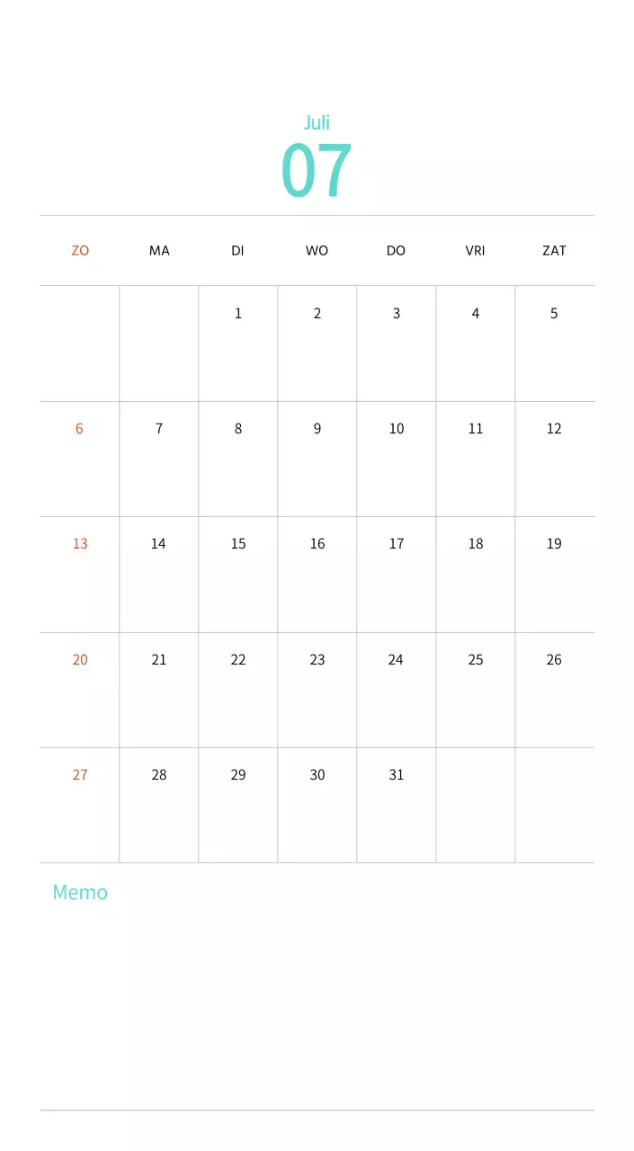 Stempelillustraties met een warm concept