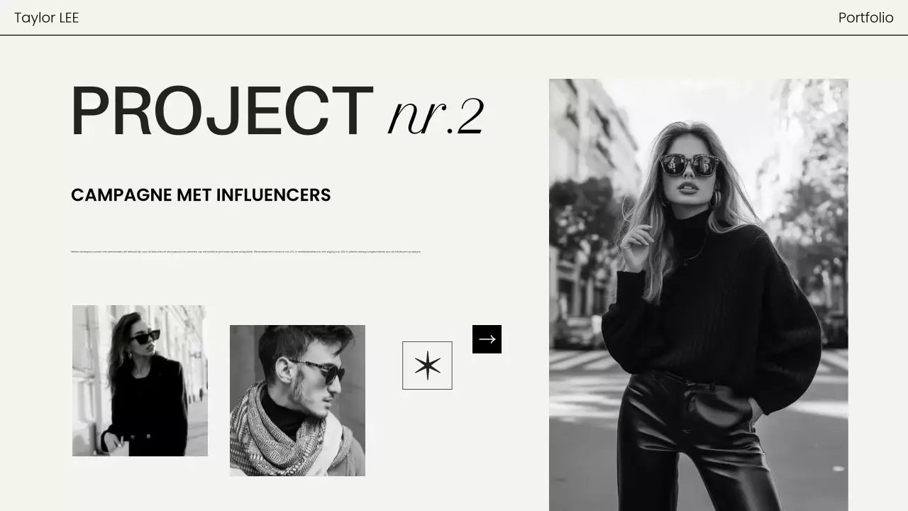 portfolio zwarte moderne fotografie