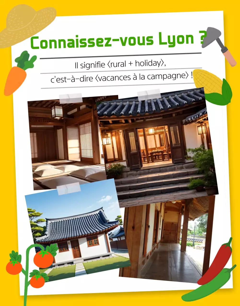 Promouvoir les expériences rurales en bleu clair