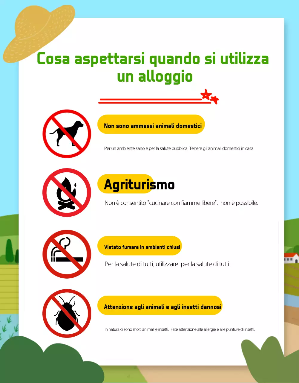 Promuovere le esperienze rurali in azzurro