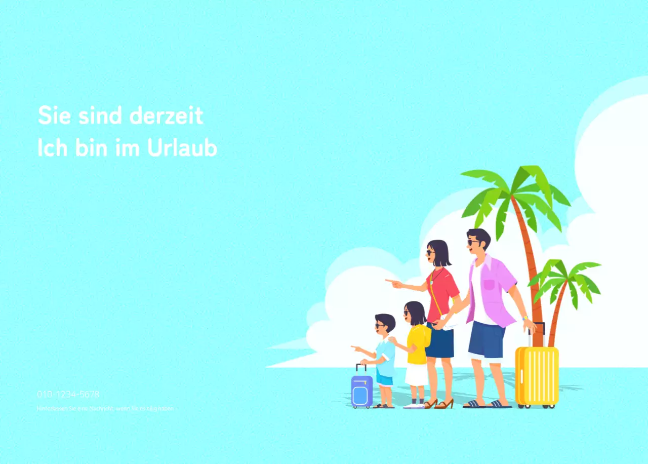 Mehrfarbige Familie Illustration Konzept