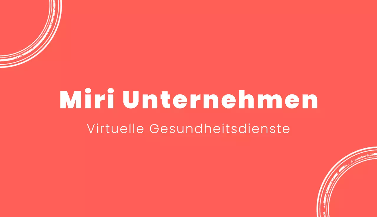 rote abstrakte Visitenkarte