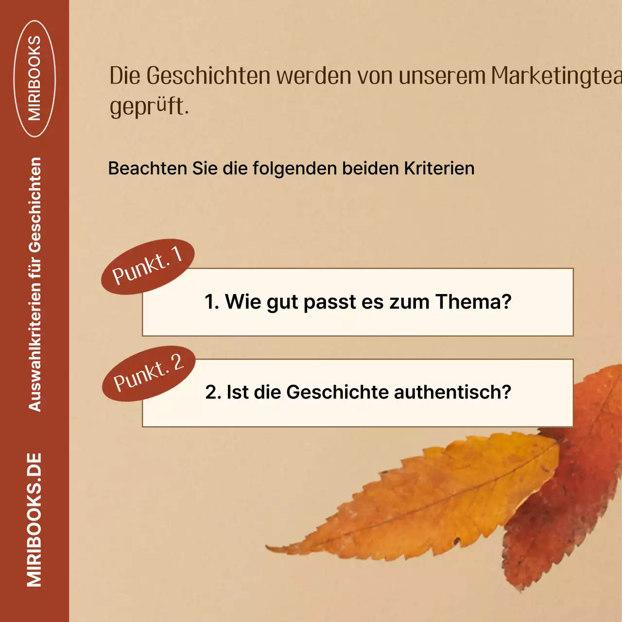 Braunes Vintage-Herbst-Event