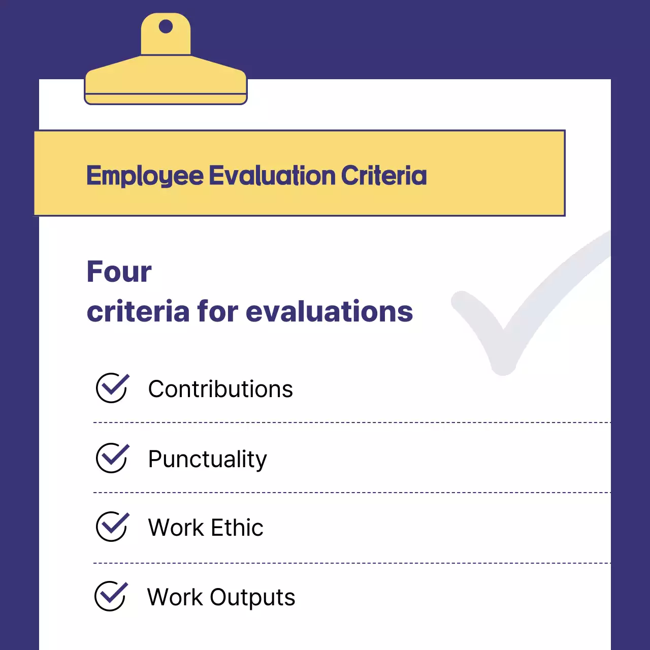 Guia de avaliação profissional amarela Instagram Carousel