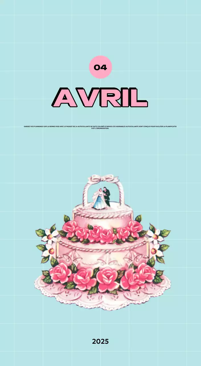 Calendriers colorés avec une variété d'illustrations rétro