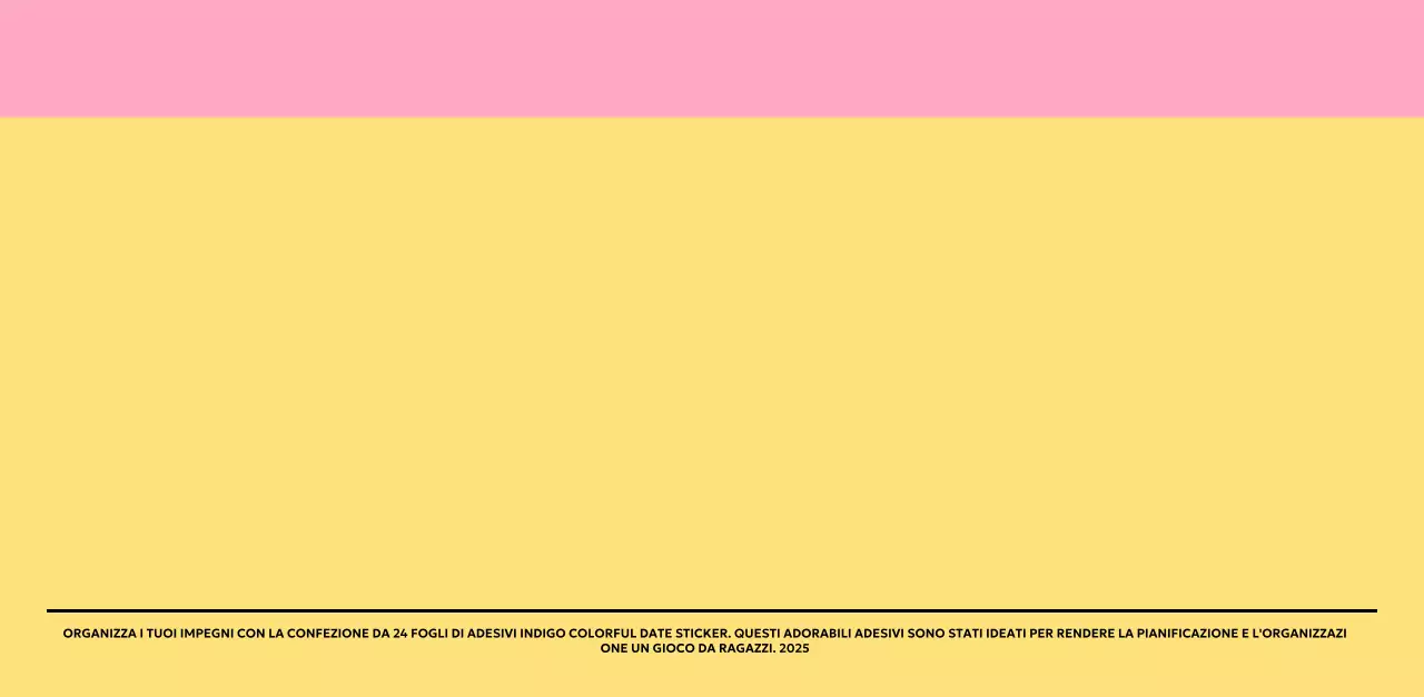 Calendari colorati con una varietà di illustrazioni retrò