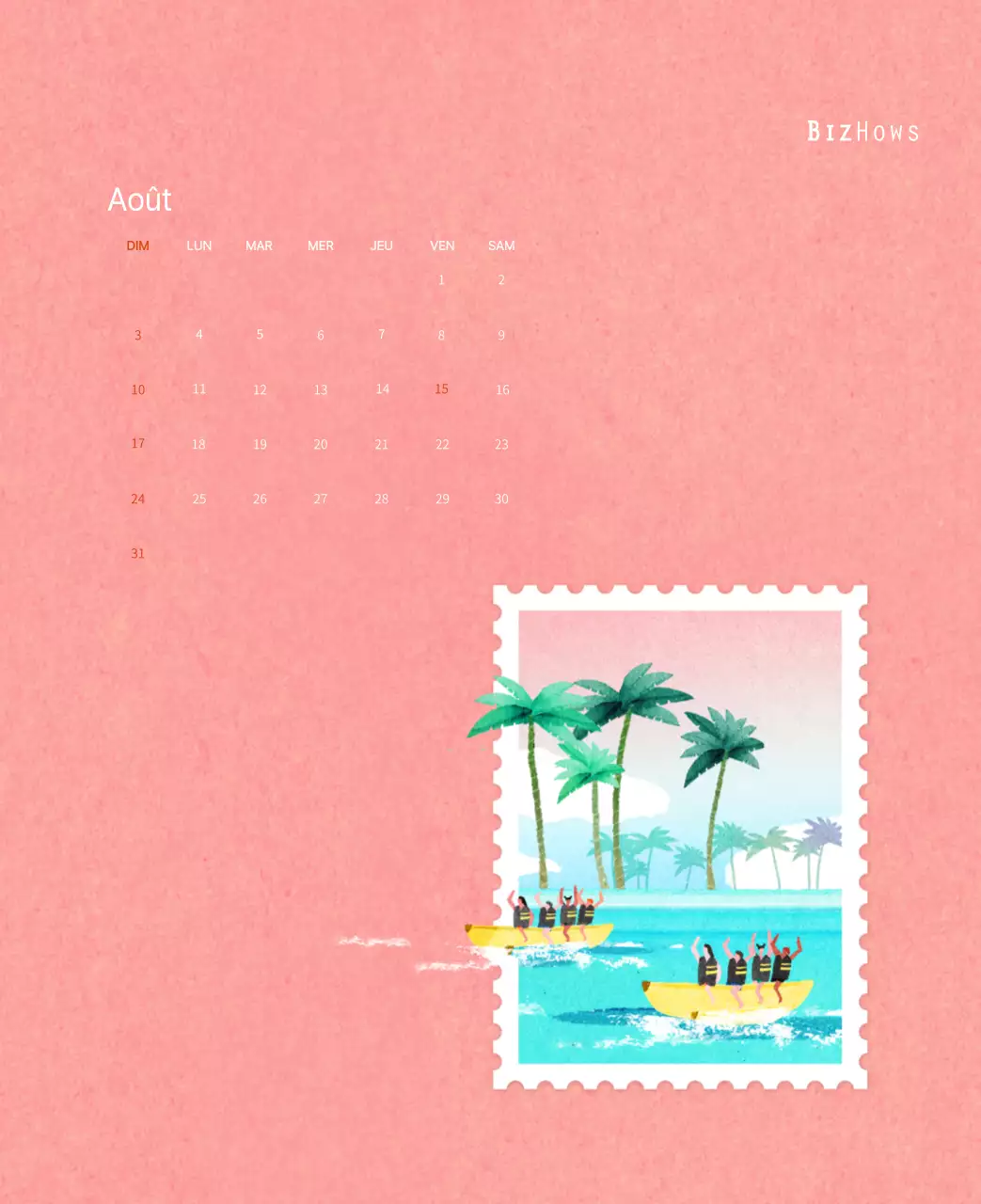 Illustrations de timbres avec un concept chaleureux