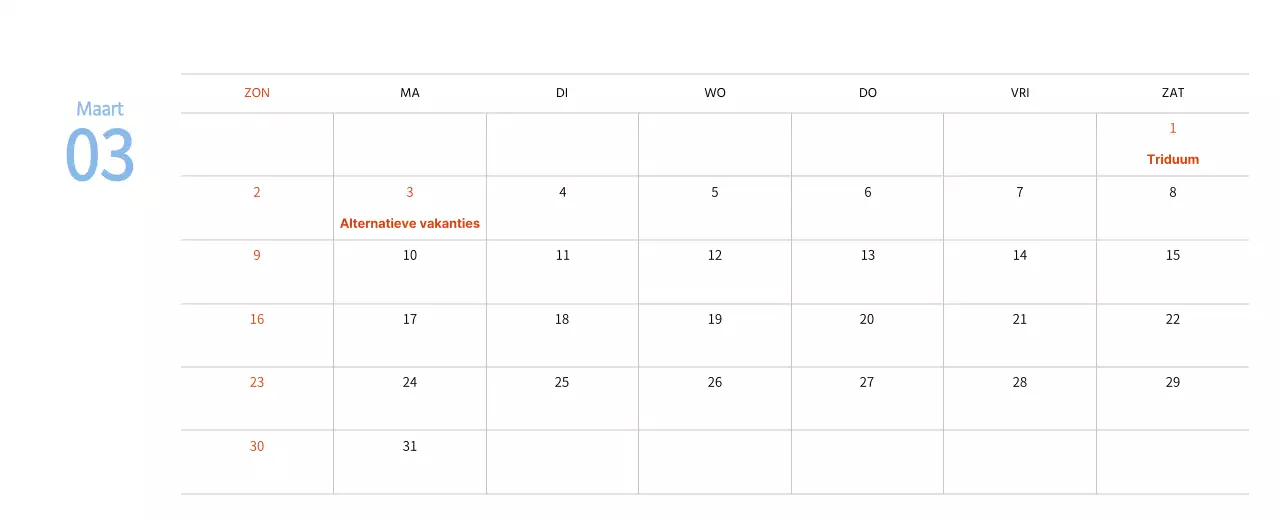 Nieuwjaarskalender met een warme geïllustreerde uitstraling