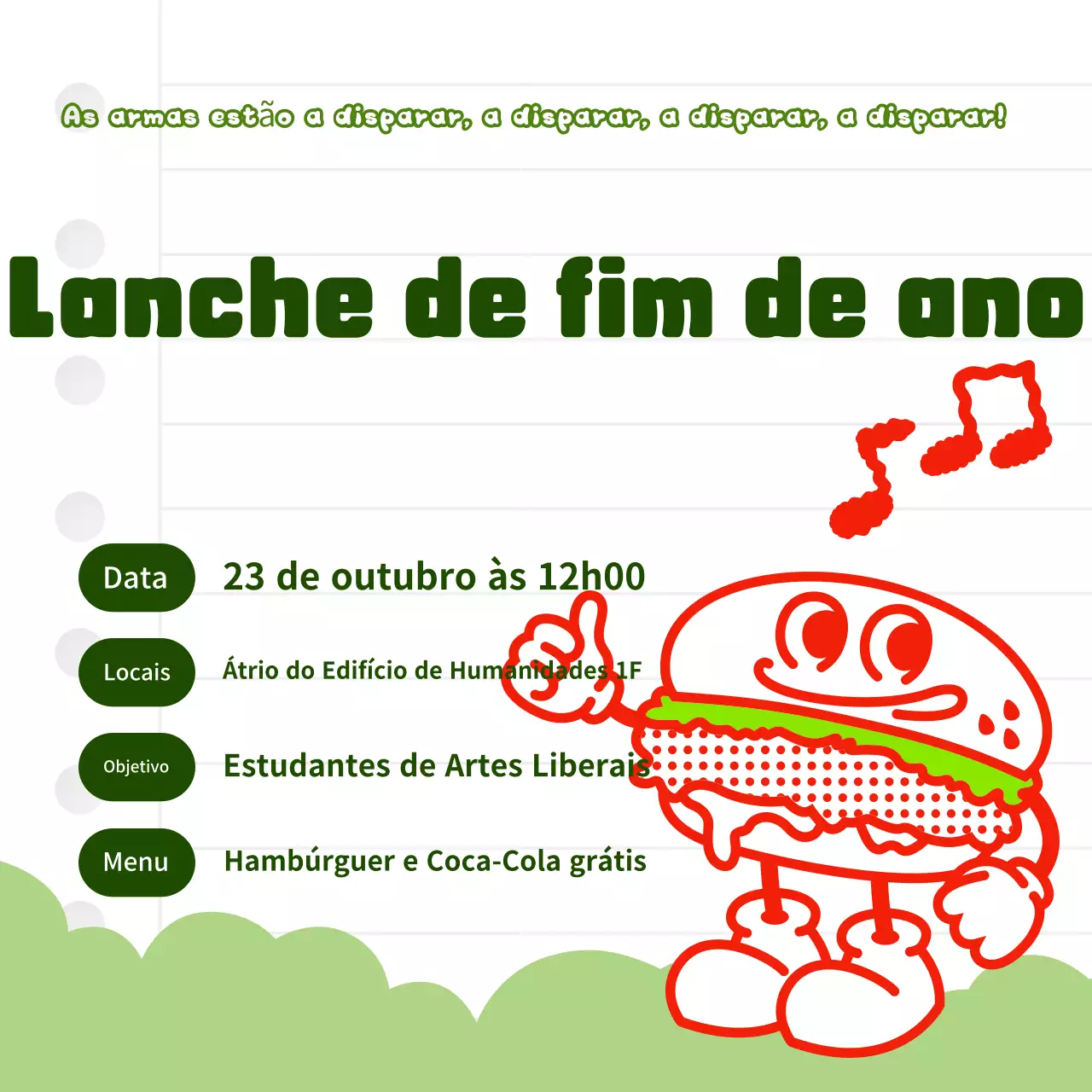 Evento de meio-termo da Mordaça Verde
