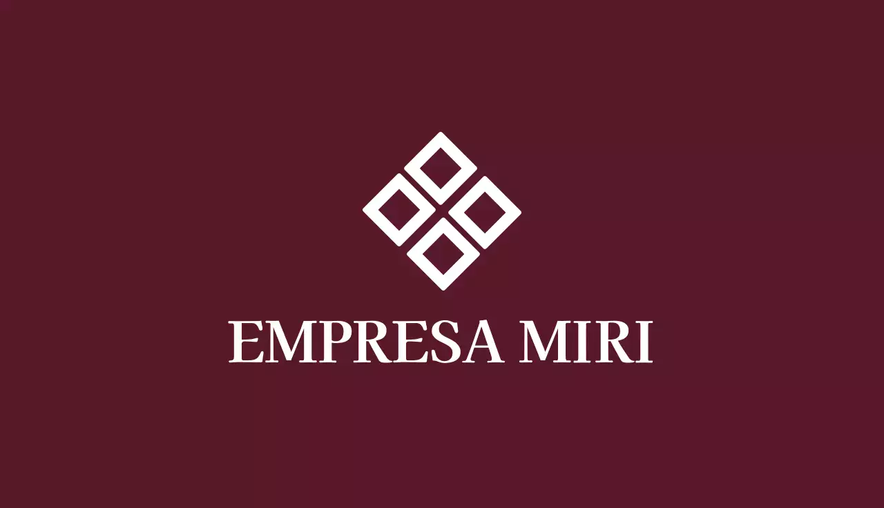 tarjeta de visita profesional granate