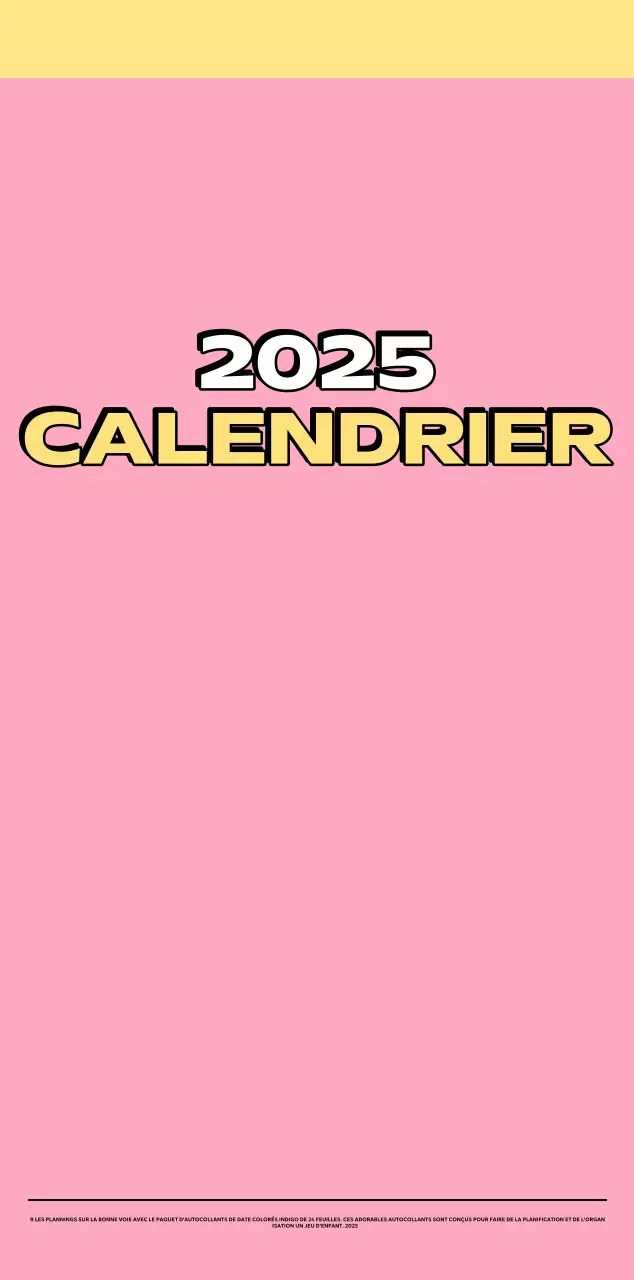 Calendriers colorés avec une variété d'illustrations rétro