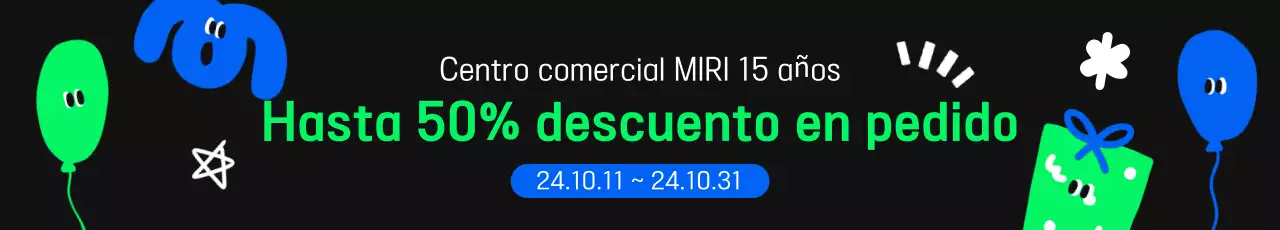 Promocione una venta con un look en negro y chartreuse