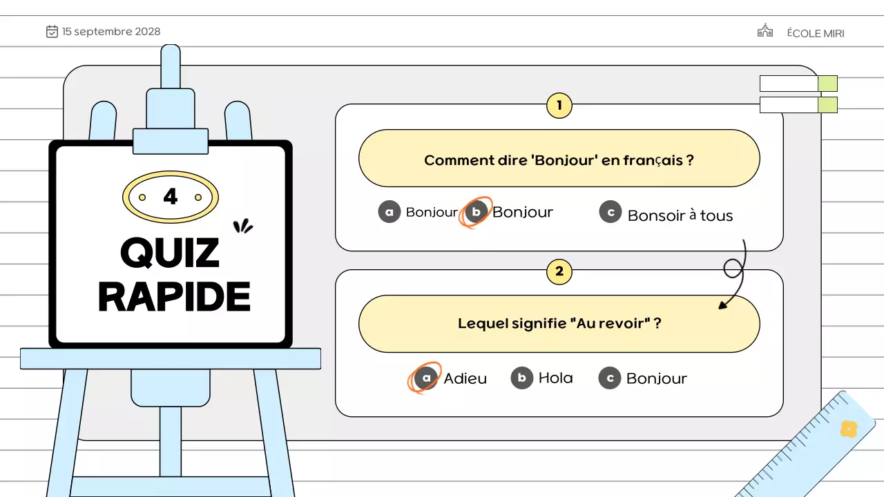 cours de formation minimale bleue