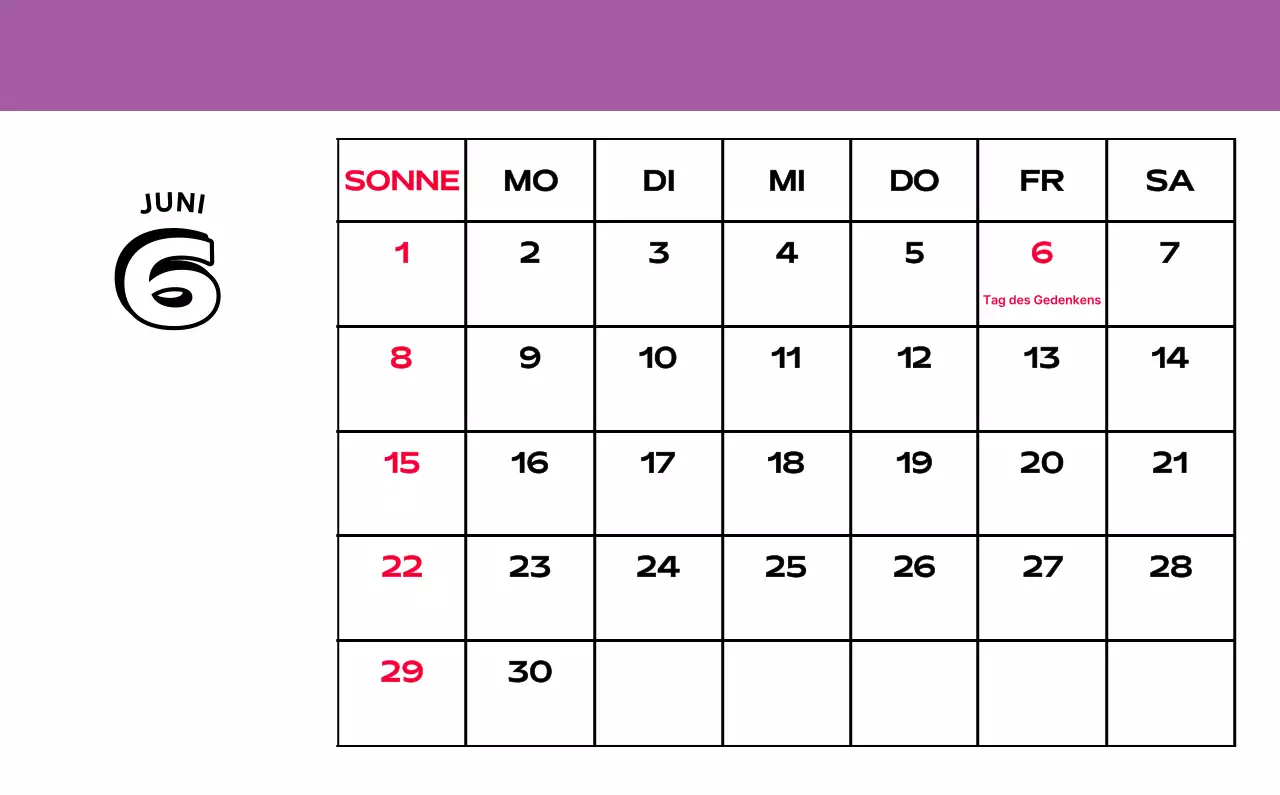 Bunte Kalender mit einer Vielzahl von Retro-Illustrationen