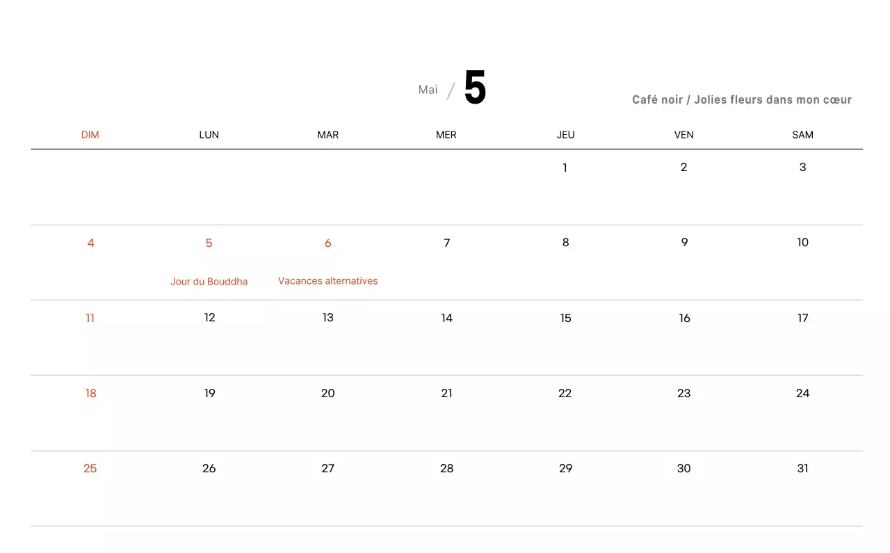 Un café sentimental blanc et brun