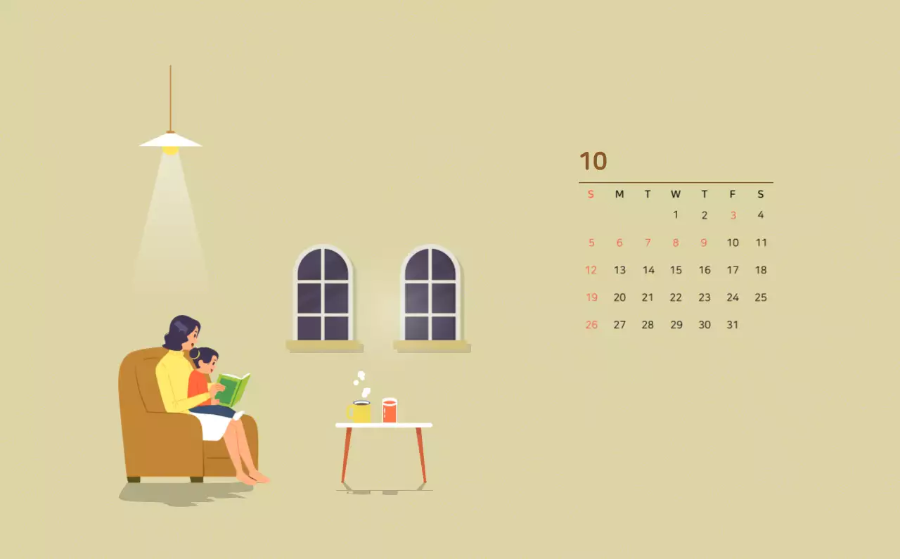 Concetto di illustrazione di famiglia multicolore