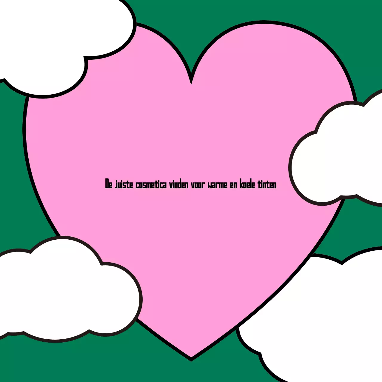 Roze cosmetica promoten