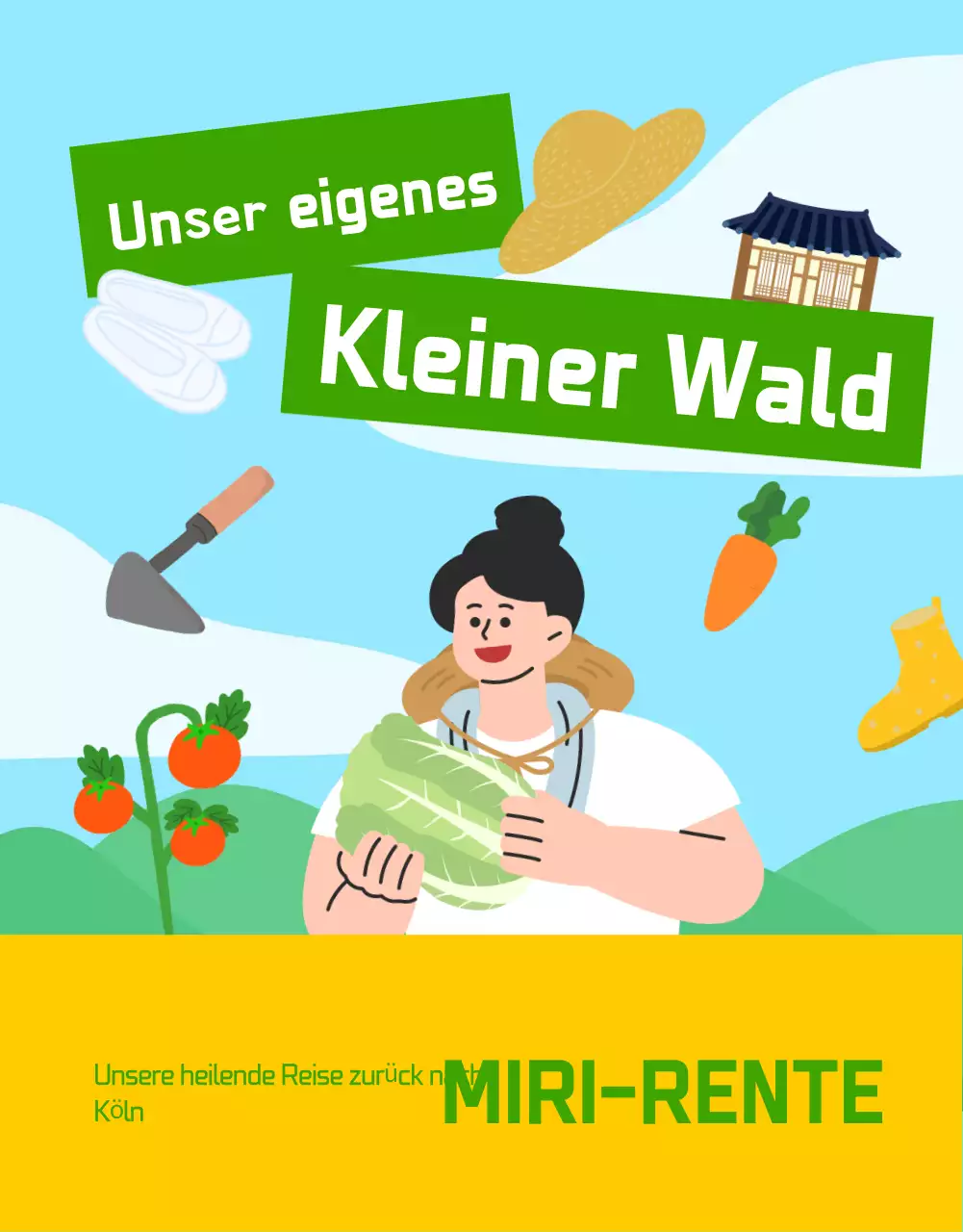 Ländliche Erfahrungen in Hellblau fördern