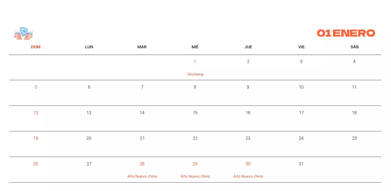 Un hospital festivo con ilustraciones de temática sanitaria y familiar y acentos de color