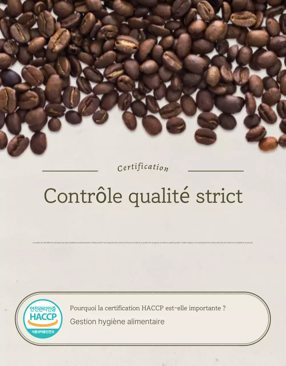 Promouvoir la vente de grains de café vintage en bleu clair et en marron