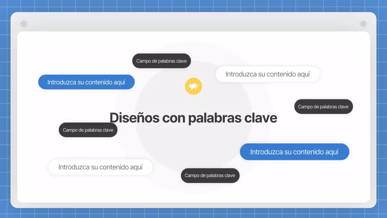 Un plan de negocio gris y limpio