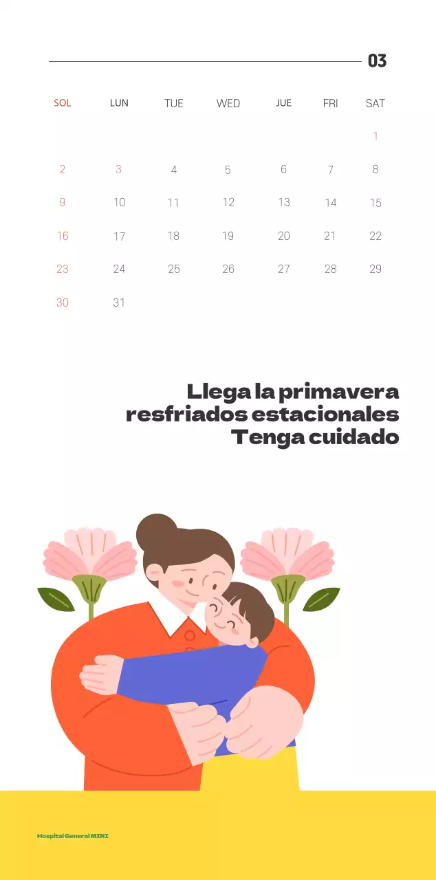 Acerca del Calendario Simple Abstracto