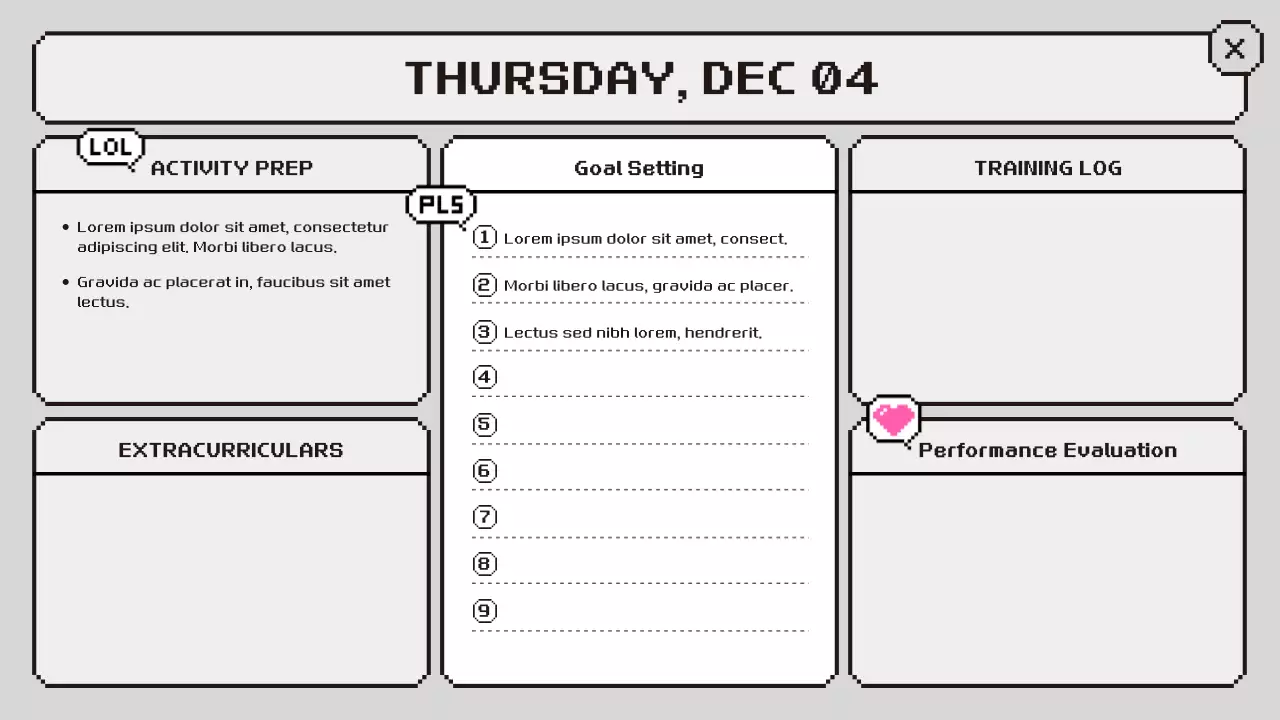 Apresentação do Planejador de Aulas Retro Rosa