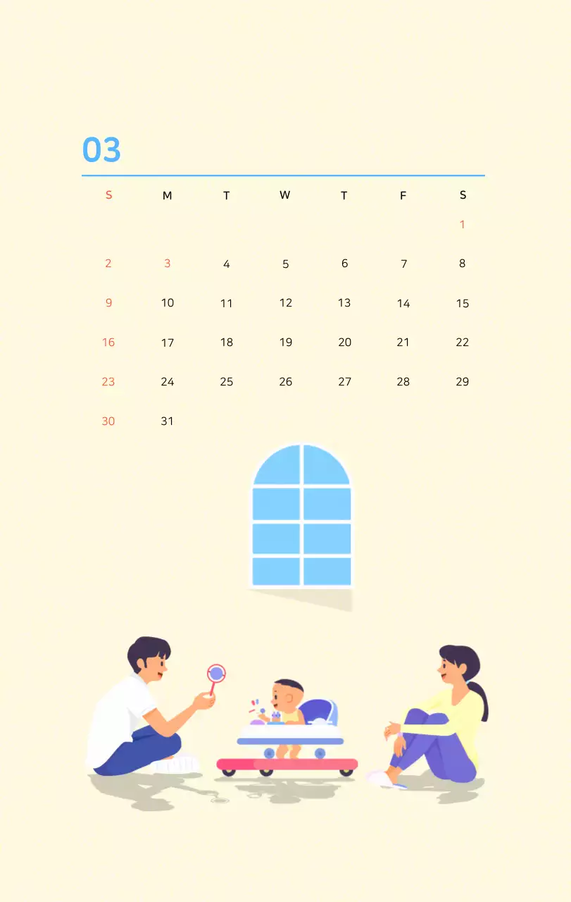 Veelkleurig familie-illustratieconcept