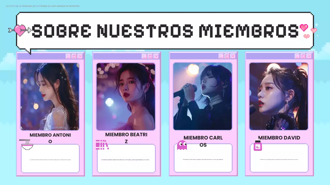 encanto retro rosa promoción