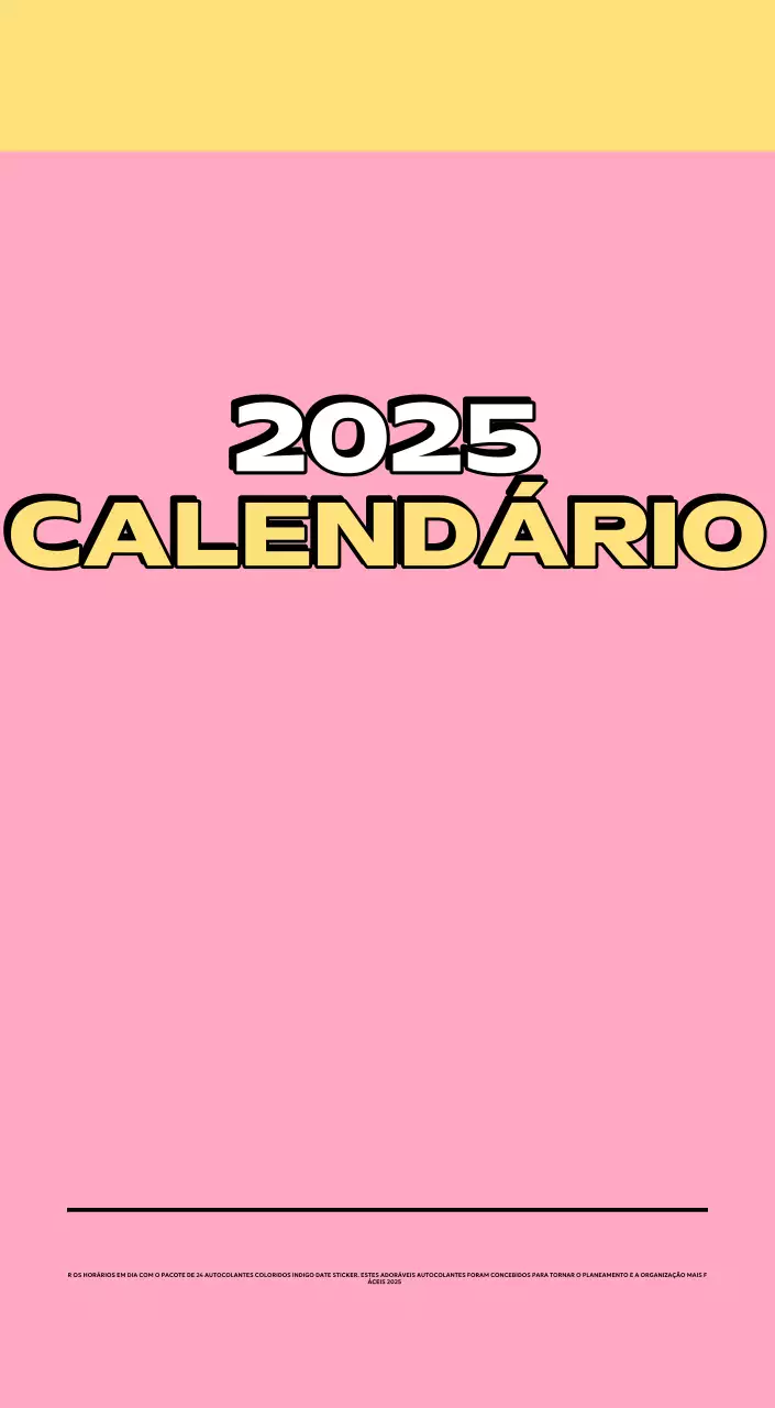 Calendários coloridos com uma variedade de ilustrações retro