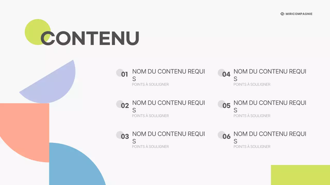 Un plan d'affaires clair et net