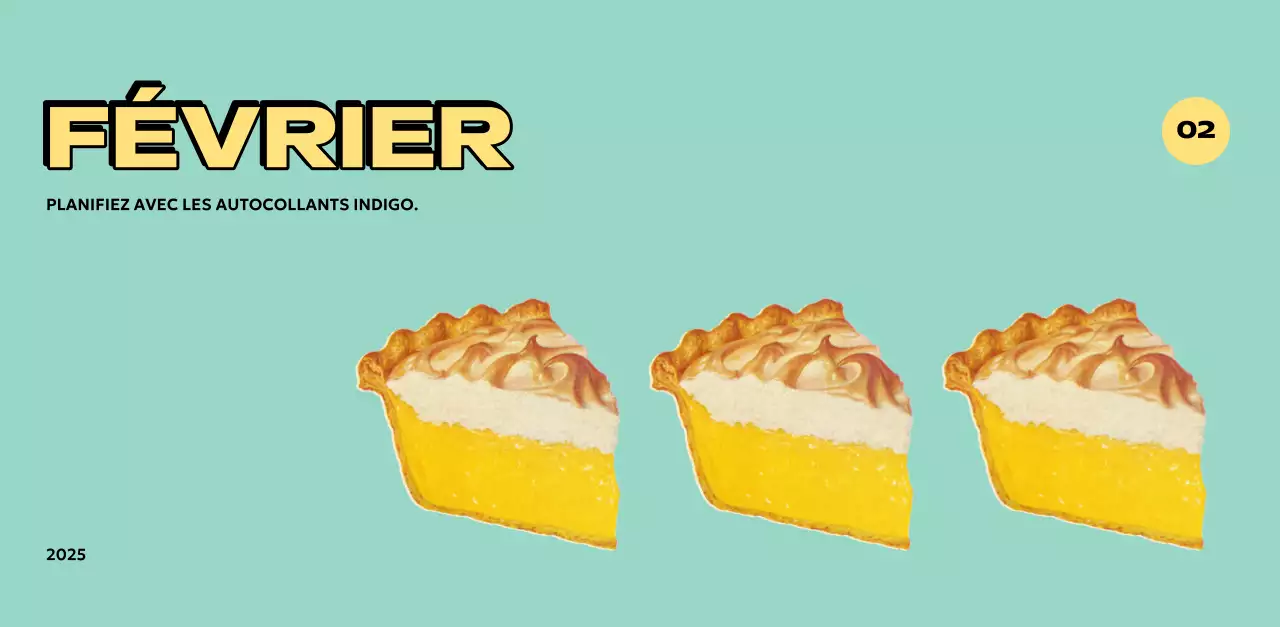 Calendriers colorés avec une variété d'illustrations rétro