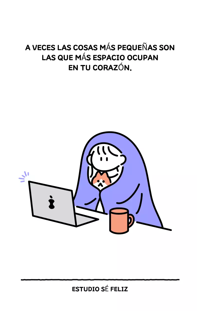 Calendario ilustrado con un bonito estilo de líneas